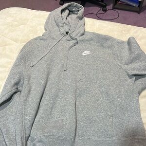 Grey Nike hoodie